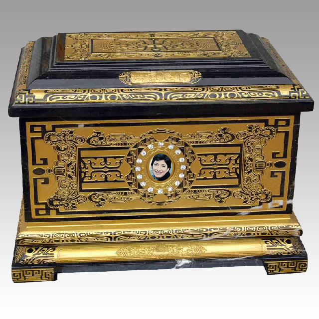 瓷像骨灰盒應用，橢圓方形瓷像瓷片